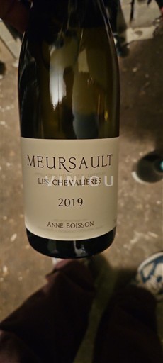Burgundsko Meursault Anne Boisson Les Chevalières 2019