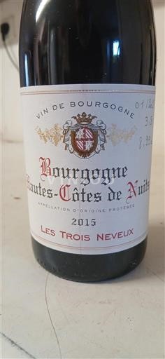 Burgundy Not Specified Les Trois Neveux 2015