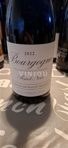 Bourgondië Bourgogne Côtes de Saint Martin Pinot Noir 2022