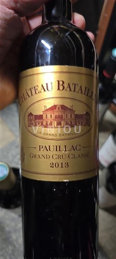Bordeaux Pauillac Grand Cru Classé Château Batailley 2013