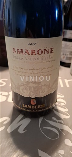 Veneto Amarone della Valpolicella Lamberti 2018