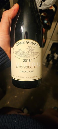 Burgundija Clos-de-vougeot Grand Cru Olivier Guyot 2018