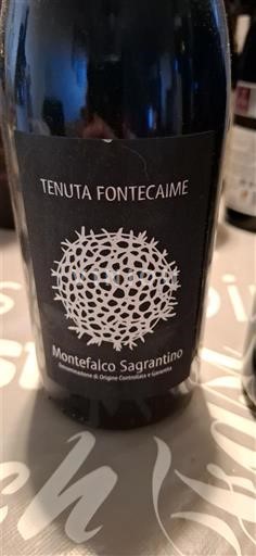 Umbria Montefalco Sagrantino Tenuta Fontecaime Không niên vụ