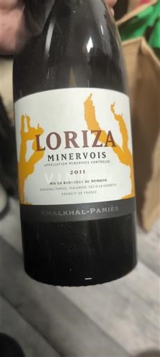 Langvedok Minervois Khalkhal-Pamies Loriza 2011
