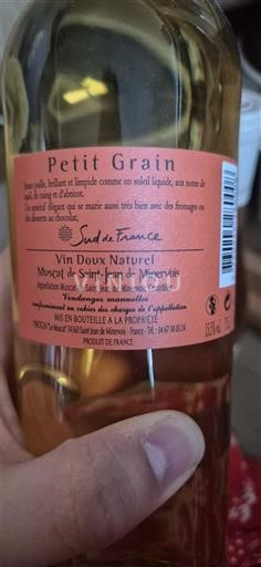Languedoc Muscat-de-saint-jean-de-minervois Mas de la Seranne Petit Grain Không niên vụ