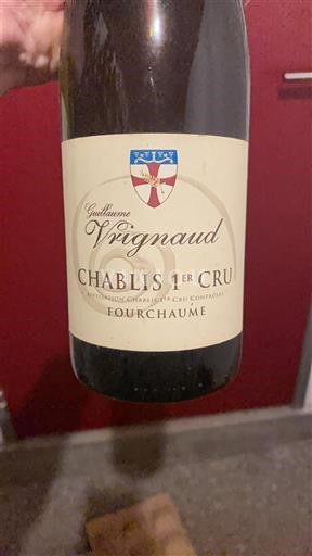 Burgundija Chablis premier cru Premier Cru Guillaume Vrignaud Fourchaume 2015