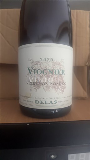 Languedoc in Roussillon Pays d'Oc Delas Viognier 2020