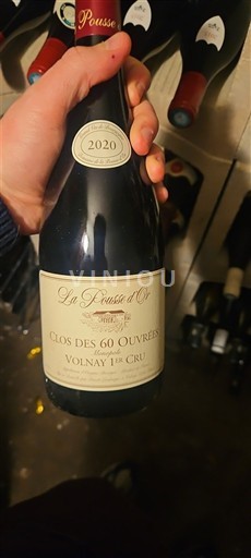 Bourgondië Volnay Premier Cru La Pousse d'Or Clos des 60 Ouvrées 2020