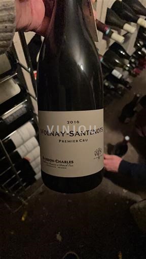 Vin Rouge sec Santenots Buisson-Charles 2016 France Bourgogne Volnay AOC Premier Cru