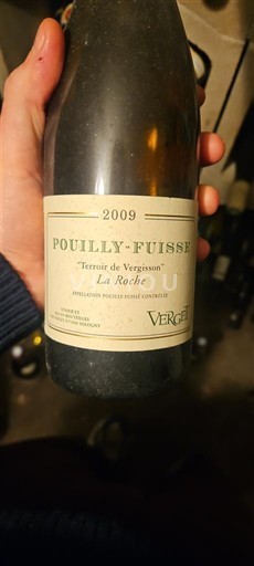 Burgundi Pouilly-fuissé Verget Terroir de Vergisson La Roche 2009