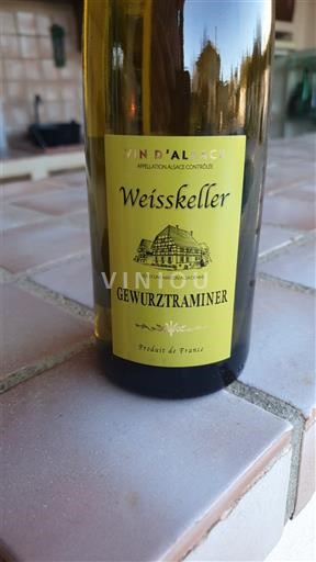 Alzacija Gewürztraminer Weisskeller Neleten.
