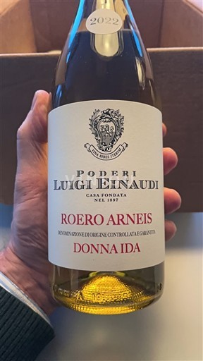 Piemonte Roero Arneis Poderi Luigi Einaudi Donna Ida 2022