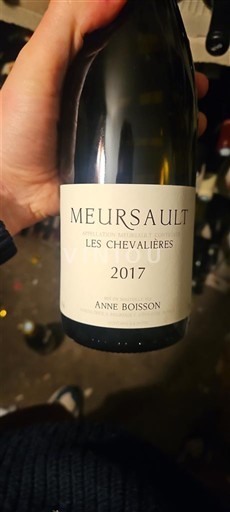 Burgundsko Meursault Anne Boisson Les Chevalières 2017