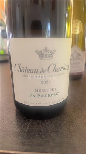 Burgundija Mercurey Château Chamirey En Pierrelet 2021