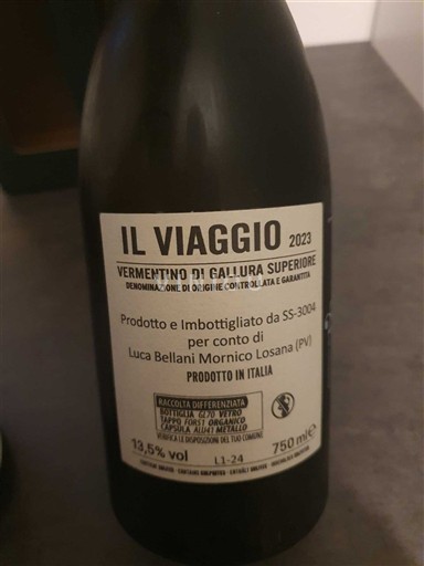 Sardinia Vermentino di Gallura Luca Bellani Il Viaggio 2023