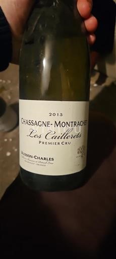 Vin Blanc sec Les Caillerets Buisson-Charles 2015 France Bourgogne Chassagne-montrachet AOC Premier Cru