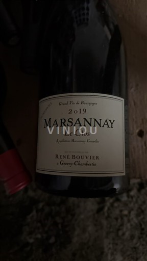 Burgundsko Marsannay Rene Bouvier Le Clos 2019