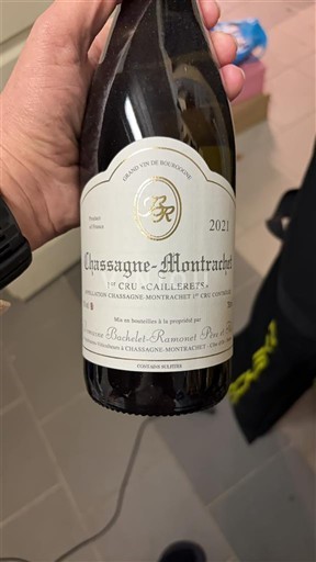 Borgoña Chassagne-Montrachet Premier Cru Bachelet-Ramonet Père & Fils 1er Cru Caillerets 2021