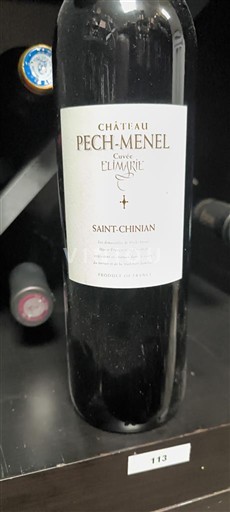 Languedoc Saint-Chinian Château Pech-Menel Ellemaré 2008