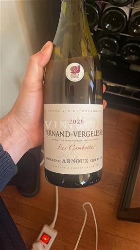 Burgundy Pernand-Vergelesses Domaine Arnoux Père et Fils Les Combottes 2020