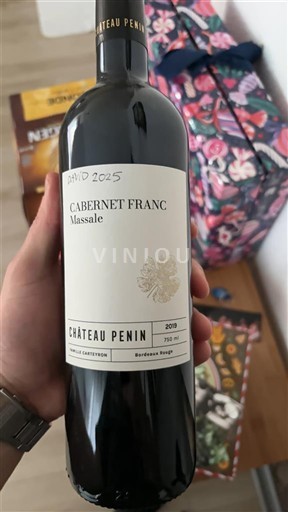 Bordeaux Bordeaux Supérieur Château Penin Cabernet Franc Massale 2019