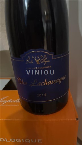 Bourgogne Bourgogne skråninger Maison Jean Loron Clos Lachassagne 2015
