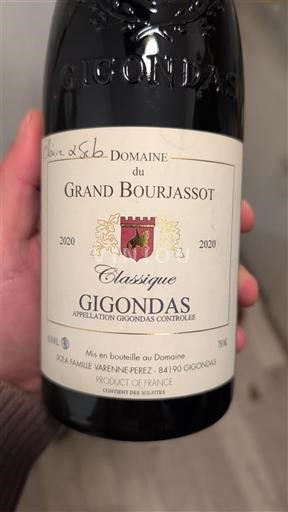 Rona dolina Gigondas Domaine Grand Bourjassot Classique 2020