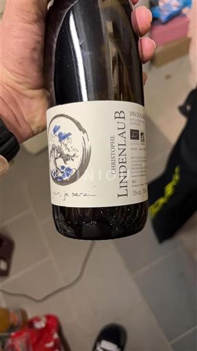 Elsass Riesling Christophe Lindenlaub Un jour , je serai... 2018
