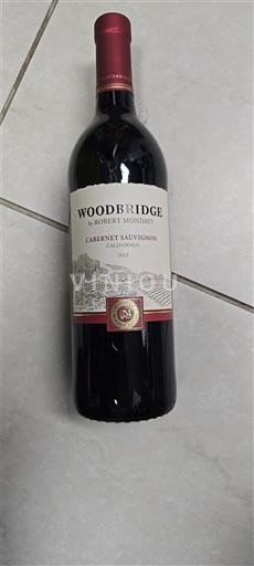 Vùng trồng nho được cấp phép California Không được chỉ định Woodbridge by Robert Mondavi Cabernet Sauvignon 2015