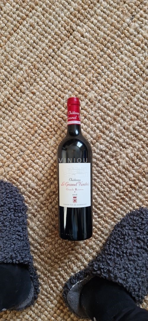 Burdeos Bordeaux superior Château Le Grand Verdus Grande Réserve 2018