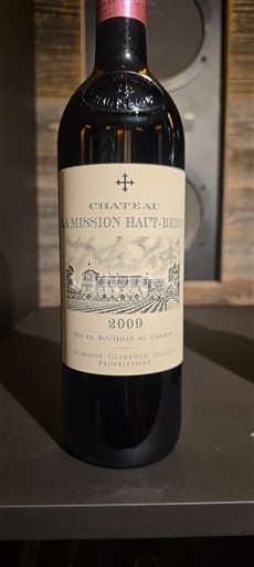 Bordeaux Pessac-Léognan Grand Cru Château La Mission Haut-Brion 2009