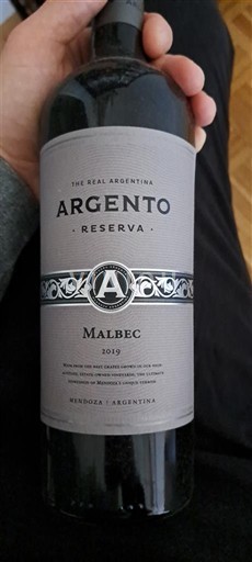 Mendoza Argento Reserva 2019
