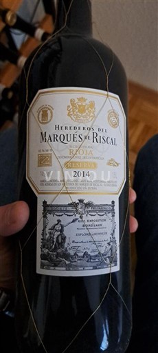 La Rioja Rioja Marqués de Riscal Reserva 2014