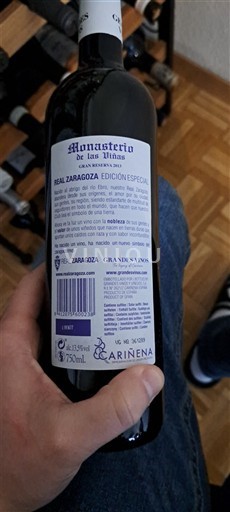 Aragonie Cariñena Monasterio de las Viñas Real Zaragoza Edición Especial 2013
