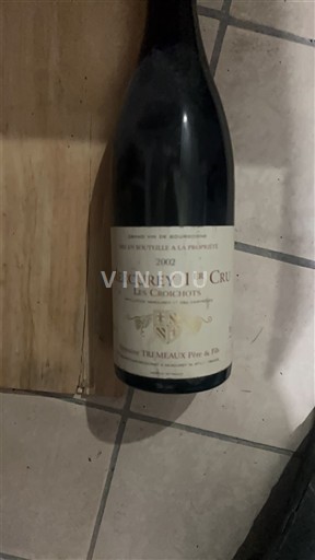 Burgundsko Mercurey Premier Cru Domaine Tremeaux Les Croichots 2002