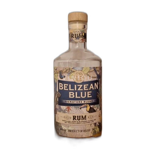 Rum Amber Belizean Blue Aged % blended  Belize Belize District