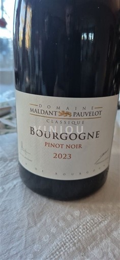Bourgondië Bourgogne Domaine Maldant Pauvelot Classique 2023