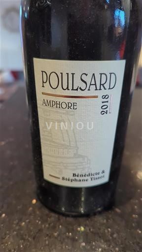 Jura Arbois Bénédicte & Stéphane Tissot Amphore 2018