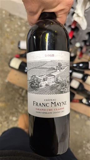 Burdeos Saint-Émilion Gran Cru Grand Cru Classé Château Franc Mayne 2015
