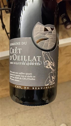 Beaujolais Không được chỉ định Domaine Crêt d’Oeillat 2024
