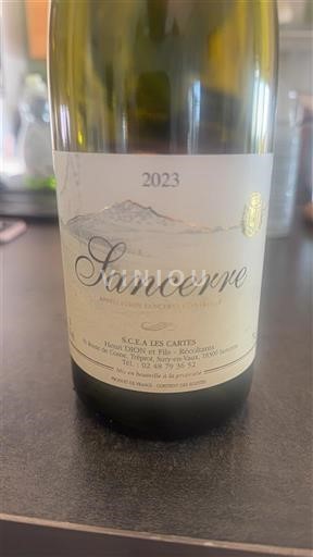 Údolí Loiry Sancerre SCEA Les Cartes 2023