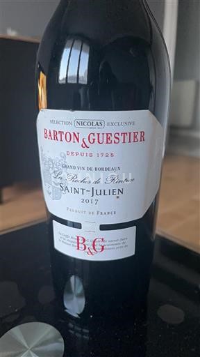 Bordeaux Saint-Julien Barton & Guestier 2017