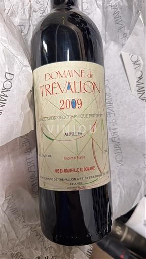 Alpes và các vùng Rhodanien Alpilles Domaine Trévallon 2009