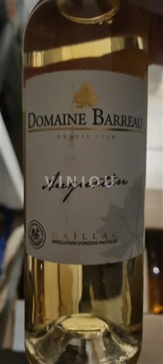 Sudoeste Gaillac Domaine Barreau Augustin 2022