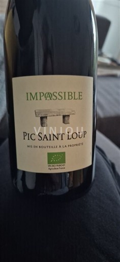 Langvedok Pic-saint-loup Impassible Neleten.