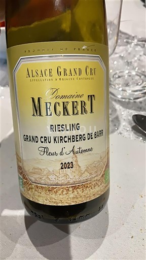 Alsazia Non specificato Grand Cru Domaine Meckert Fleur d’Automne 2023