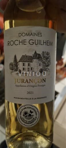 Sudoeste Jurançon Domaine Domaines Roche Guilhem 2021