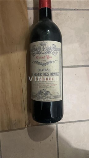 Bordeaux Pomerol Château La Fleur des Ormes 1995