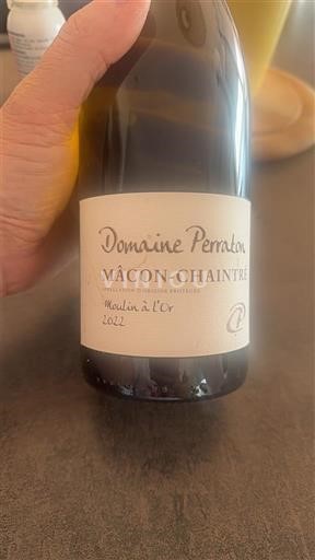 Burgundy Mâcon and Mâcon-Villages Domaine Perraud Moulin à l'Or 2022