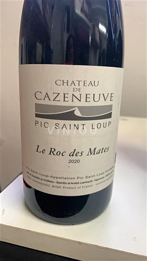 Linguadoca Pic Saint-Loup Château Cazeneuve Le Roc des Mates 2020